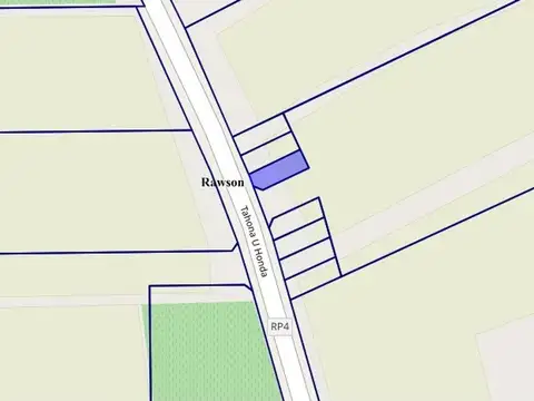 VENTA LOTE EN CALLE TAHONA ANTES DE RODAS - RAWSON