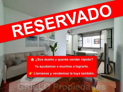 Av. del Libertador 8440. Departamento 2 ambientes. Baño completo. Cocina independiente.