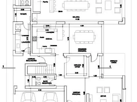 Casa 6 ambientes con 3 baños