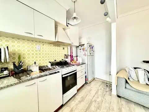 Departamento 2 ambientes PB con patios