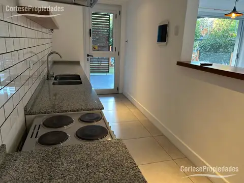 Departamento 2 ambientes con 1 baño