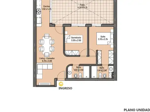 Departamento en Venta en Nuestra Señora De Lourdes, Rosario