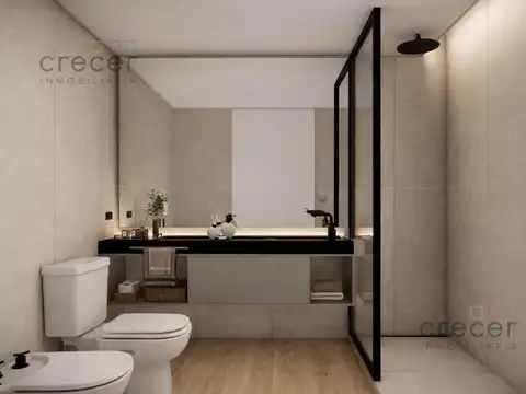 Departamento 3 ambientes con 2 baños