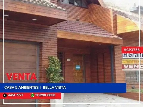 Casa en Venta en Bella Vista, Partido de San Miguel