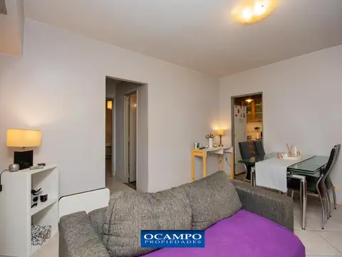 Departamento 3 ambientes con 1 baño