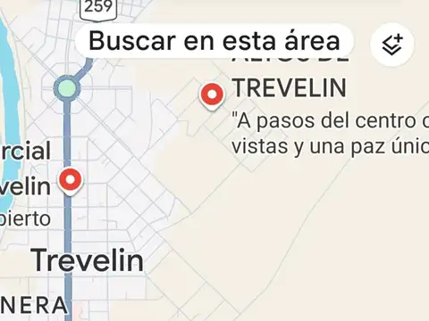 Terreno Miradores del Corinto Trevelin