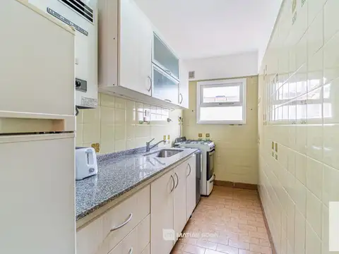 Departamento 2 ambientes con 1 baño