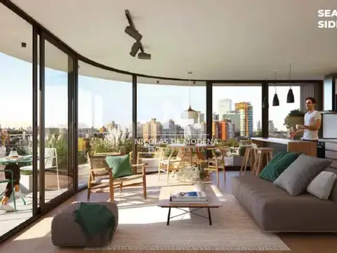 Gran oportunidad apartamento de 1 Dormitorio con Excelente vista en Pocitos Nuevo - Montevideo