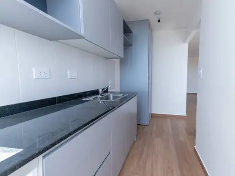 Departamento 2 ambientes con 2 baños