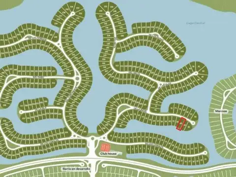 Terreno en venta en  Venta  Barrio Costas - Puertos del Lago - Escobar