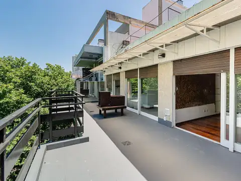 Alquiler depto 3 amb en Palermo con balcón terraza