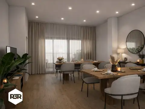 DEPARTAMENTO SEMI PISO 3 AMBIENTES CON BALCON EN CAMPANA