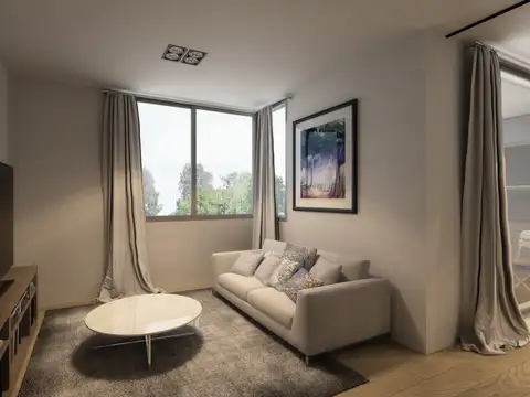 DEPARTAMENTO SEMI PISO 3 AMBIENTES CON BALCON EN CAMPANA