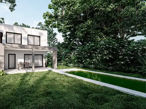 Casa 4 ambientes con 2 baños