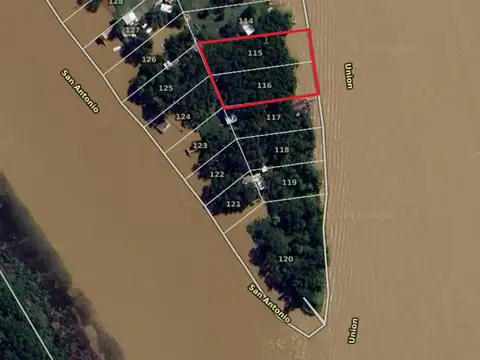 Lote en venta, Rio Urion.