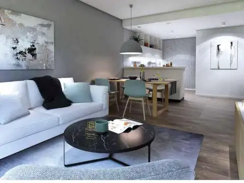 Departamento 2 ambientes con 1 baño