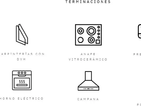 Departamento en Venta con 1 cocheras