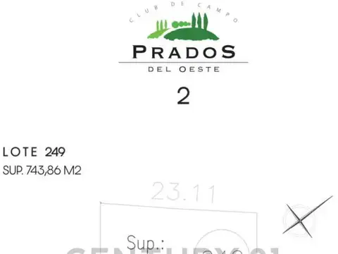 Terreno en Venta de 743,0 m2