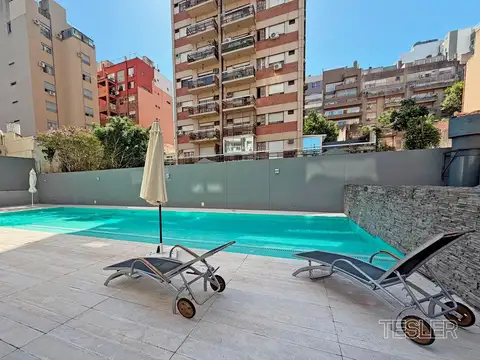 Alquiler Torre Jaramillo Nuñez 2 dormitorios 2 baños completos Vigilancia 24hs Cochera Amenities