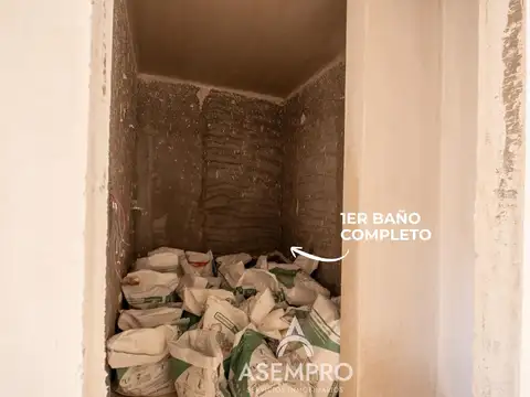 Departamento 3 ambientes con 2 baños