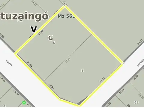 Terreno en Venta en Ituzaingo, USD 220.000