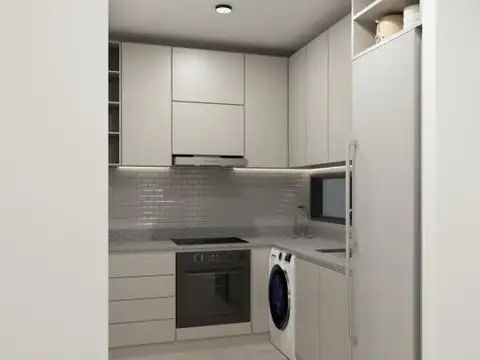 Departamento 3 ambientes con 2 baños