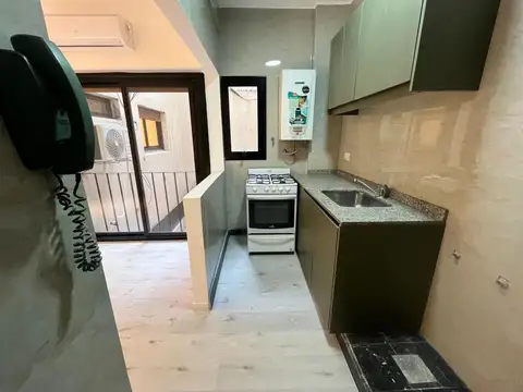 Departamento 2 ambientes con 1 baño