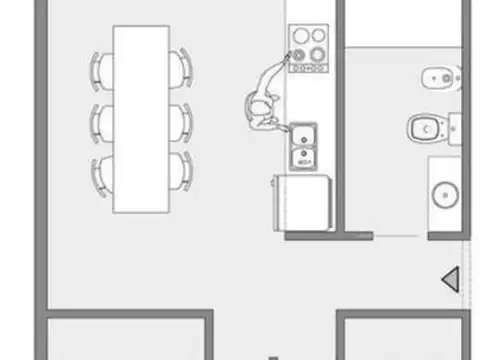 Departamento en Venta en Palermo, USD 322.000