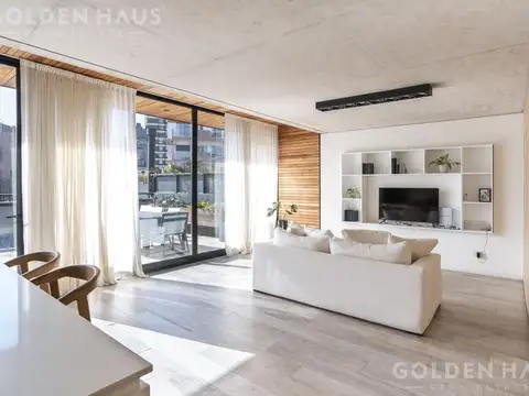 Departamento 3 ambientes en venta en Palermo con balcón aterrazado y parrilla propia