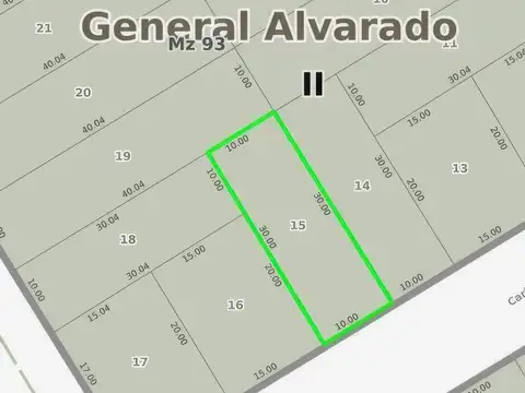 Pellegrini e/ Tucumán y Lavalle