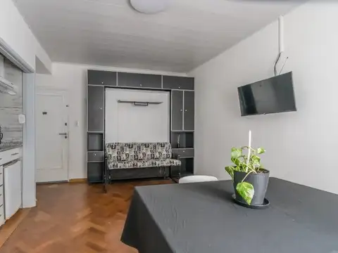 Recoleta - Monoambiente super funcional - Luminoso - Equipado