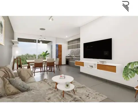 Departamento 3 ambientes con 1 baño