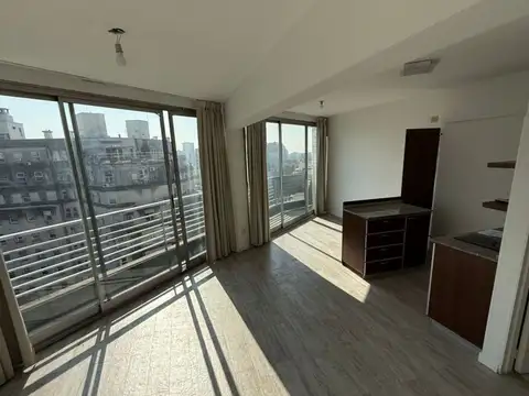 Departamento 2 ambientes con 2 baños