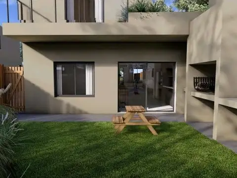 Depto Tipo Casa 3 ambientes con 2 baños