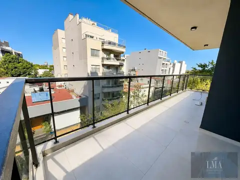 DEPARTAMENTO A ESTRENAR 3 AMB /COCHERA FIJA / DOS BAÑOS/ BALCON AL FRENTE DE 11MTRS2.