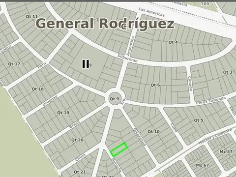 Terreno en Venta de 964,0 m2