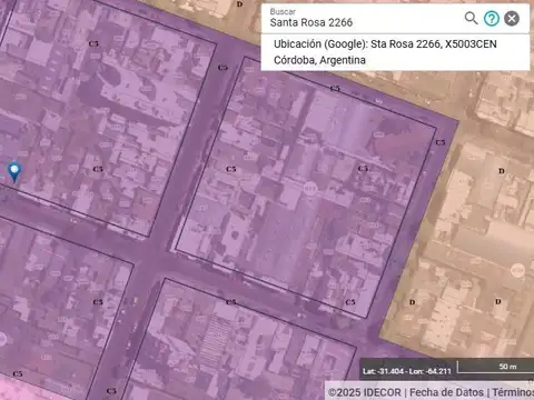 Terreno en Venta 35  mts Fondo