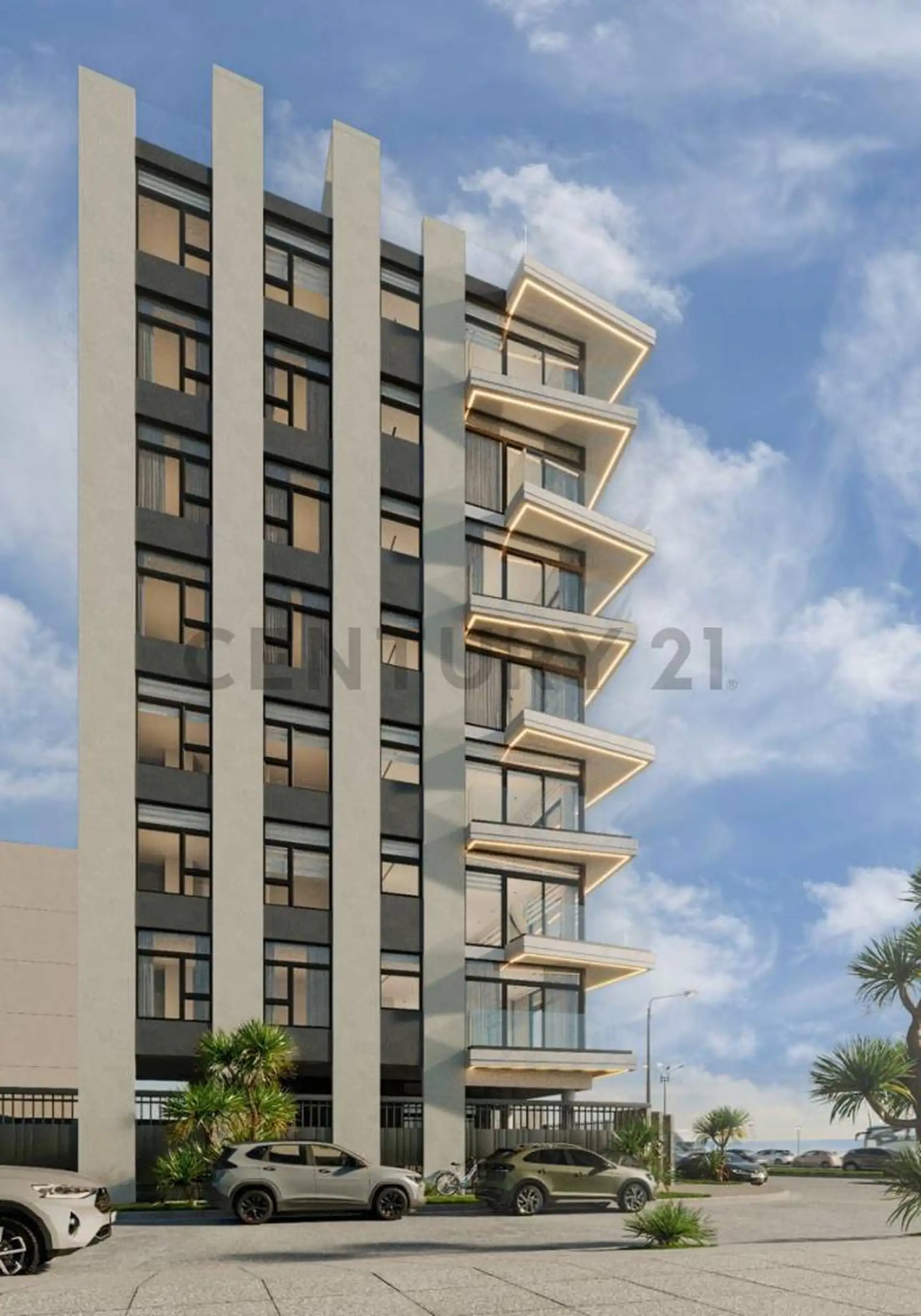 Departamento 3 amb, 90m² frente al mar — La Perla Norte
