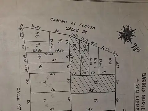 excelente oprtunidad de 6 lotes    Casa en San Clemente Del Tuyu