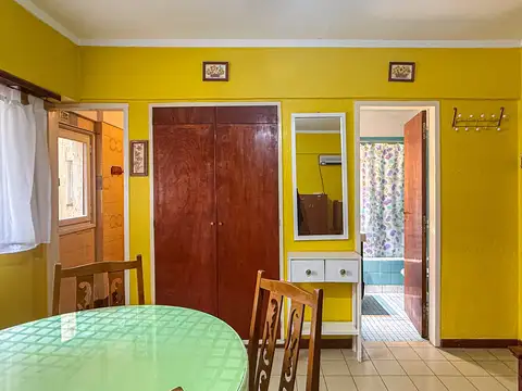 Departamento Monoambiente con 1 baño