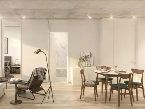 Departamento 2 ambientes con 1 baño