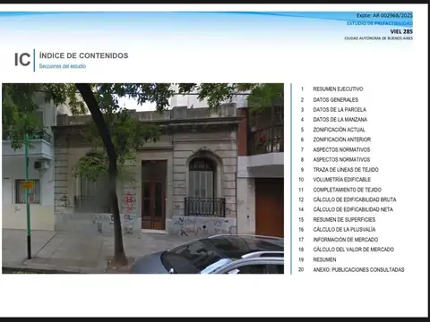 TERRENO- INMEJORABLE UBICACIÓN EN LA MEJOR ZONA DE CABALLITO