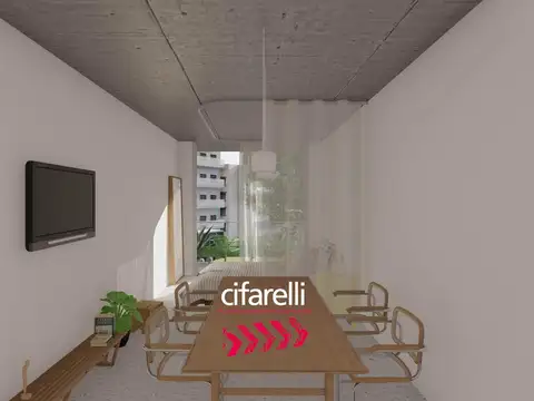 Departamento Monoambiente con 1 baño