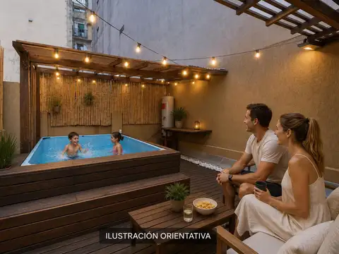 Depto Tipo Casa en Venta en Palermo, USD 175.000