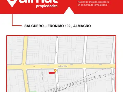 Terreno en Venta en Almagro, USD 390.000
