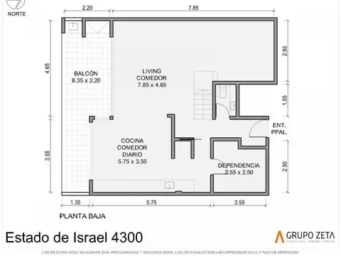 Departamento en Venta de 4 ambientes