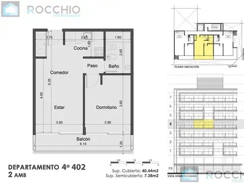 Departamento en Venta al Oeste