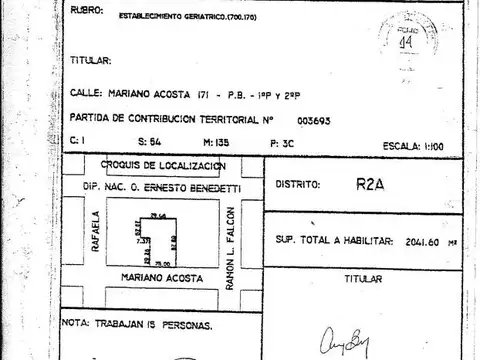 Terreno en Venta 34  mts Frente