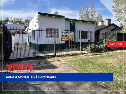 Casa - Venta - Argentina, San Miguel - Roque Saenz Peña 1460