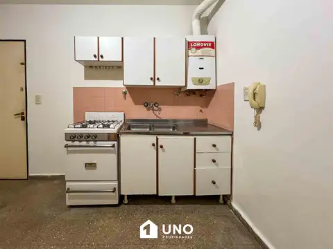 Departamento 2 ambientes con 1 baño